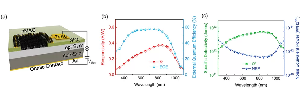 Application of Lock-in Amplifier OE1022 in the Study of New Photodetectors