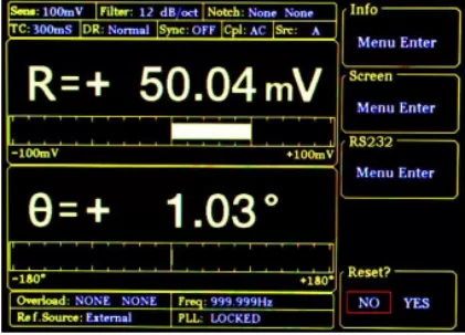 Three ways you can find lock-in amplifier version number information