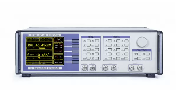 Research on the Lock-in Amplifier OE1022 Applied in Capacitive Coupling Conductivity Detectors