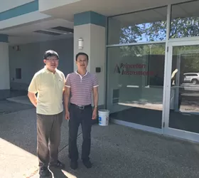 The Founder of SSI Was Invited to Princeton Instruments